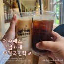 명월초등학교 | 제주패스로 애월카페 [ 명월국민학교 ] 방문했어요
