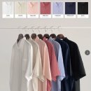 화이트워싱 | 슬로우앤드 여름 셔츠 후기, #SLOWMADE. 실켓 더블 스티치 워싱 셔츠 화이트 후기