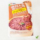 샘표 밸런스죽 달지 않은 저당 동지 찹쌀 통팥죽 칼로리 영양성분 가격 맛 솔직후기