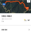 단풍산(1150m) & 매봉산(1286m). ＜강원 영월＞ 이미지