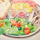 일상이 그림이되는 펜 드로잉 이미지