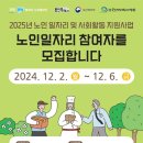 용인특례시, ‘2025년 노인 일자리 및 사회활동 지원사업’ 참가자 모집 이미지