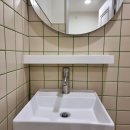 상계5동주민센터 | 상계동 욕실 리모델링 | 흔한 줄눈은 NO! 컬러 포인트로 완성한 고독타일의 감성 시공 후기