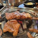 [파주 운정 맛집] 숯불에 구워먹는 두툼한 갈비 추천 유천 숯불돼지갈비