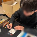 기업행사 네임택 캘리그라피 지멘스 심포지엄 손글씨 후기