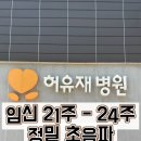 비소(조)-일-16 | [임신 21주 6일] 허유재병원 정밀 초음파 후기, 허리 통증, 붓기 극복 중(임산부 요가, 수체조)