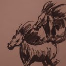 문인화 B반 | 콩국수를 못 먹고 지나간 여름