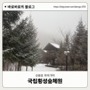 주민편익시설 목조화장실 | 아이랑 횡성 숲체원 2박 3일 후기｜예약 힘들지만 가성비 만족