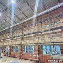 학익고등학교 | 인천 학익 고등학교 체육관 시스템비계 임대 설치후 해체 작업 <수원, 성남,일산>