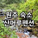 산머루펜션 | 원주 치악산 계곡 물놀이하기 좋은 숙소, 산머루펜션! 가족여행으로 좋아요