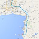 방콕- 파타야, 수완나품공항- 파타야, 돈무앙공항- 파타야 구간 이동경로,거리,소요시간 이미지