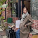 룩캐스트 소이 울 싱글코트 브라운 헤링본 M 사이즈 후기 | 착용샷 있음! (블랙 비교)