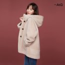 [The AtG]더엣지 WINTER20 케이프 양모100 후드하프코트 이미지