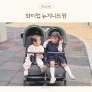연년생 쌍둥이 유모차 추천 와이업 뉴지니트윈 두 달 후기