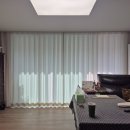 목련1단지선경 | 안양커튼 목련선경1단지 아파트 밝은 베이지톤 생활암막커튼으로 따뜻하게