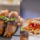편스토랑 : 고기더기꼬치, 불고기 샌드위치, 치즈두부전 & 불고기, 연어스테이크, 스햄순두부찌개 이미지