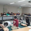 AED관리와 심폐소생술 응급처치 교육 이미지