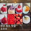 대림프라자 | 안산 고잔동 빙수맛집 소수수 | 더운 여름 시원한 우유 과일 빙수 배달 가능한 맛집 내돈내산 후기!