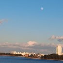 12월의 경포호 이미지