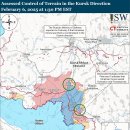 러시아 공세 캠페인 평가, 2025년 2월 6일(우크라이나 전황 이미지