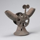 도기 바퀴장식 뿔잔 이미지