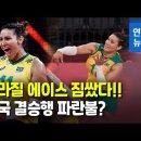 [속보] 브라질 여자배구팀, 핵심 공격수, 탄다라 카이세타 (33) 도핑적발 이미지