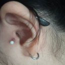 셀프피어싱 | 에스로반 연고로 피어싱 살튀 셀프 관리해본 후기..