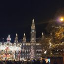 시청사 | 오스트리아 빈 시청사 크리스마스마켓과 국회의사당 야경