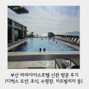 썬키즈어린이집 | 부산 파라다이스호텔 신관 방문 후기(디럭스 오션, 조식, 수영장, 키즈빌리지, PLAY LAB, 아기용품 등...