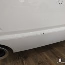 파주 운정 BMW 320i (알파인 화이트) 범퍼 긁힘 찍힘 칠까짐 도색 복원 수리 이미지