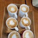 라떼커피 이미지