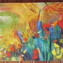 불꽃처럼 꽃처럼. 남인우 화가 유화그림 인테리어 미술작품. 섬세함과 탁월한 색감 남인우 화가의 유화작업을 한 원화작품으로 행복을 소장하세요. 이미지