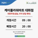 한국화훼농협 케이플라워 대화점 하나로마트 화훼 개업화분 금전수 후기 (일산 개업선물부터 꽃바구니까지)