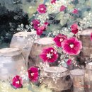 뜨락의아침 이미지