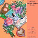 오일파스텔 드로잉 이미지