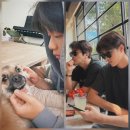 배우 권상우 아들 룩희, 17세 맞아?…멀리서 봤더니 "아빠인 줄" 새 가족이 된 반려견 초파와 함께한 일상 이미지