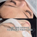 강이주는맛집 | 시흥 정왕동 유리뷰티샵에서 속눈썹 연장 받고 아침준비 5분컷! 유지력 좋은 플랫모로 또렷해진 인상