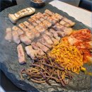 돌판 위 숙성 고기가 맛있는 화정 맛집 도바우 후기