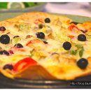 오크라를 이용한...신비한 약초 피자 이미지