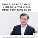 [데일리안 여론조사] 60%선 무너졌다…文대통령 지지율 58.8% 이미지