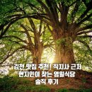 김천 직지사 맛집 추천! 직지사 근처 현지인이 찾는 영일식당 솔직 후기