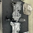 벤츠 w212 E250 M651 엔진오일 냉각수 섞임 냉각수경고등 이미지