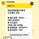 자동차보험/2026 2/6 KB손해보험다이렉트 이미지