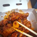 비에이치씨(BHC)망우점 | BHC 비에이치씨 치킨 쏘마치 콤보 후기, 불맛 양념과 바삭한 통마늘 맛있다