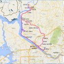 공릉천자전거도로변 이미지