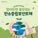 알아두면 쓸모있는 탄소중립포인트제
