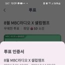 8월MBC라디오×샐럼챔프 이미지