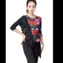 아우라 아름답고 우아한 라인댄스 | 라틴댄스웨어 현대적이고 스타일리시한 여성 댄스복