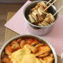 치즈 떡볶이 와 어묵꼬치~~겨울방학간식 이미지