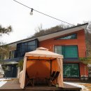 홍천통나무 펜션 | 홍천 펜션 리뷰! 홍천 베르만 펜션 방문 후기! 개별 텐트가 있는 곳 비발디파크펜션 강추!